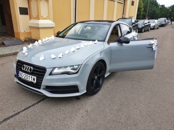 Audi A7 wynajem z kierowcą od 600zł | Auto do ślubu Olsztyn, warmińsko-mazurskie