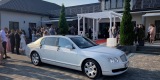 Auto do ślubu - Biały Bentley Continental Flying Spur Perła, Warszawa - zdjęcie 5