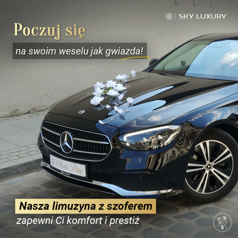 Twój ślub w stylu gwiazd! SKY LUXURY! Mercedes !, Wrocław - zdjęcie 1