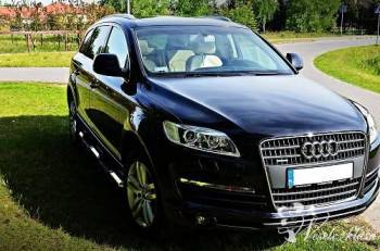 Luksusowe Audi Q7 do ślubu, Samochód, auto do ślubu, limuzyna Obrzycko