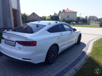 Auto *Białe* Audi A5  S-Line wesela, śluby,  Bochnia