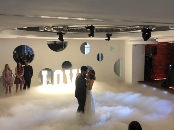 Ciężki dym & Fontanna Iskier & Fotobudka | Tomasz Cichy Events, Ciężki dym Lewin Brzeski