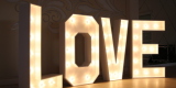 Duży napis LOVE od WoodGraf | Dekoracje światłem Rajbrot, małopolskie - zdjęcie 2