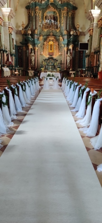 Tip Top Dekor - Dekoracje ślubne sali, kościoła ,plener, florystyka