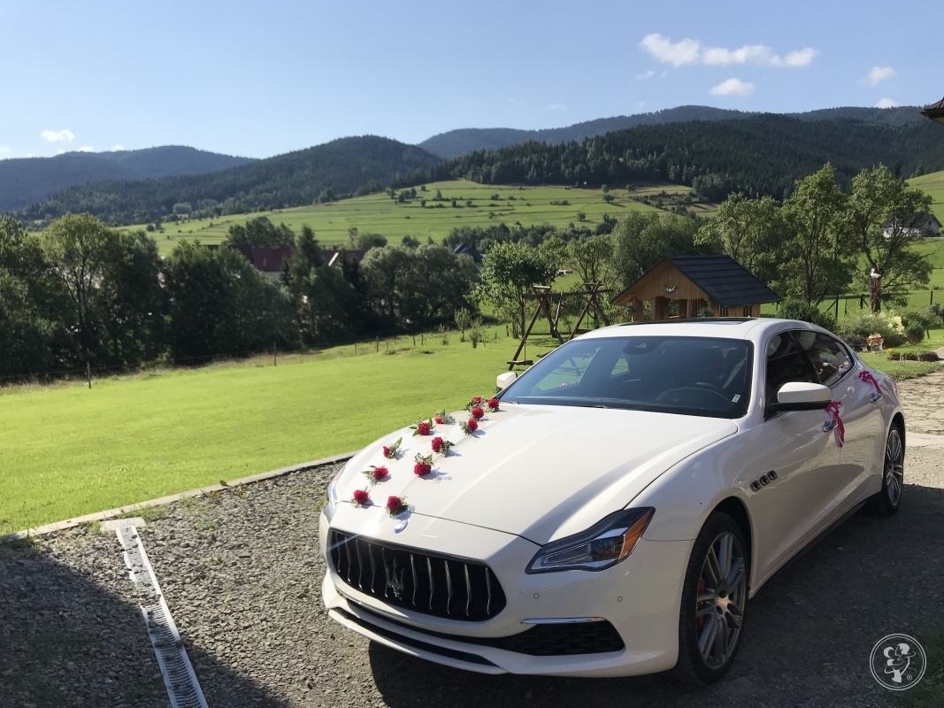 Samochód do ślubu ! Maserati Quattroporte | Auto do ślubu Kraków, małopolskie - zdjęcie 1