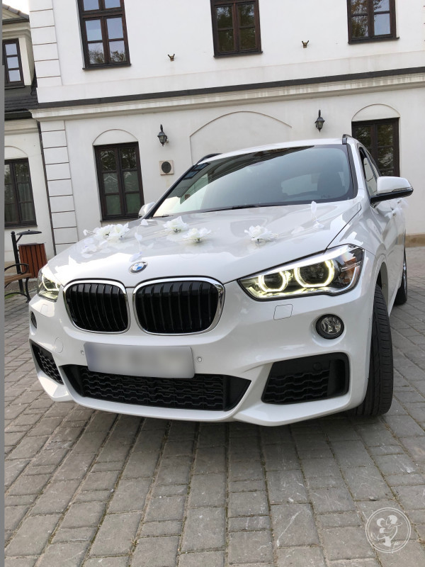 Piękne auto do ślubu - sportowy SUV - BMW w pakiecie M | Auto do ślubu Kraków, małopolskie - zdjęcie 1
