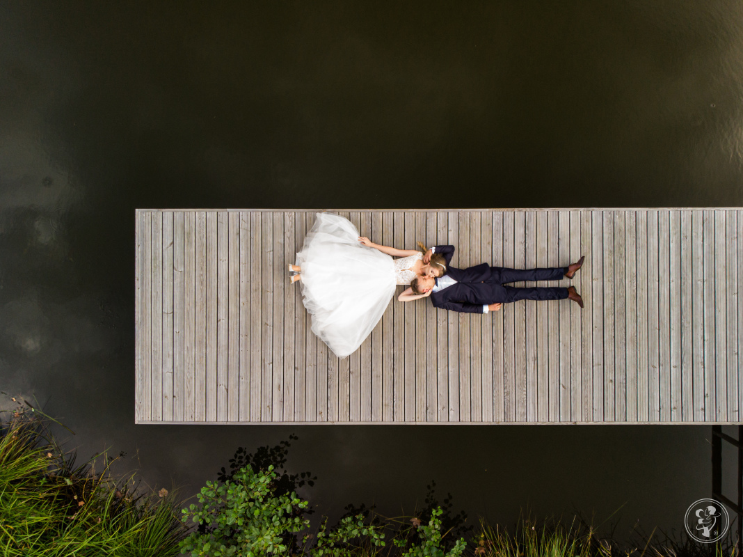 Fotografia ślubna DRON GRATIS. Fotograf ślubny Łukasz Czarnecki , Łódź - zdjęcie 1