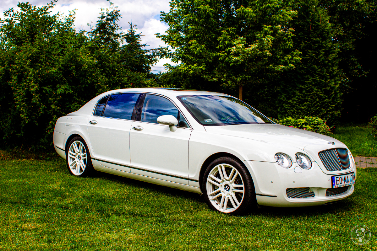Biały Bentley, Mercedes 129 Cabriolet V12, Biały Mercedes S 550L, | Auto do ślubu Natolin, łódzkie - zdjęcie 1