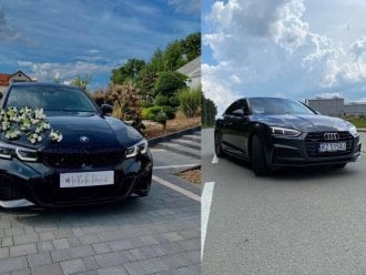 Samochód do ślubu  BMW M340i  i Audi A5,  Rzeszów