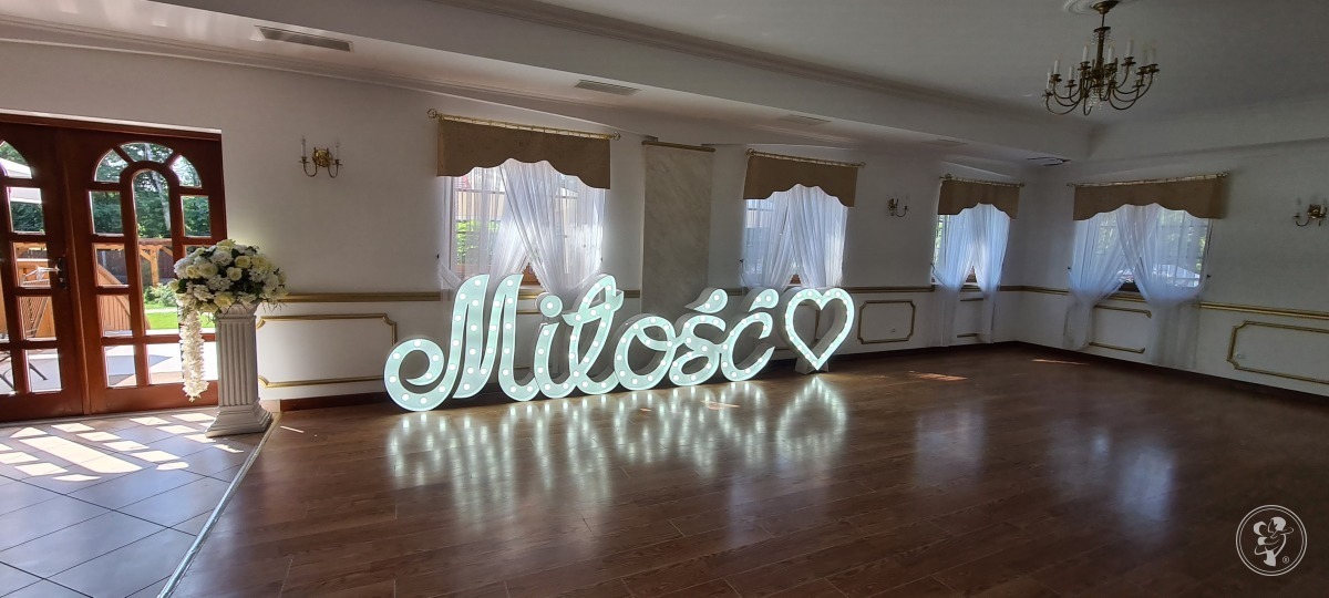 Napis Miłość | Dekoracje światłem Nowy Sącz, małopolskie - zdjęcie 1