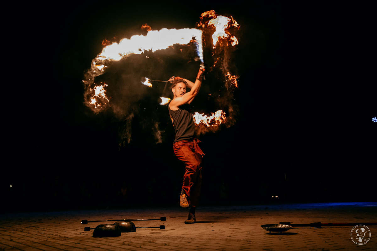 Manipura Teatr Ognia - Pokazy Fireshow, Pirotechnika, Płonące serce, Gdańsk - zdjęcie 1