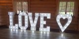 Napis LOVE Miłość Mega serce dekoracja światłem, Białystok - zdjęcie 6