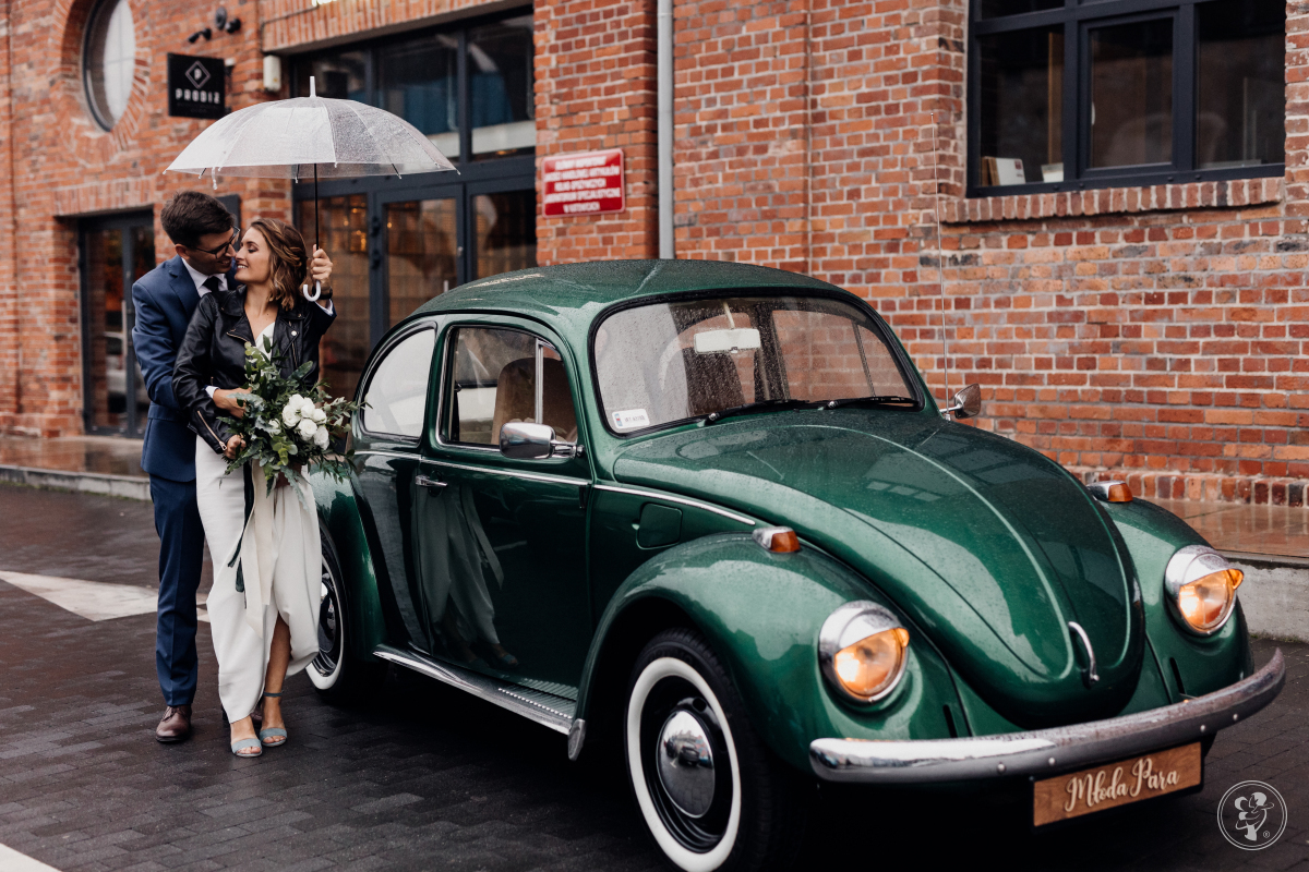 Wynajem samochodu na ślub Fiat 125p, zielony Garbus, Wodzisław Śląski - zdjęcie 1