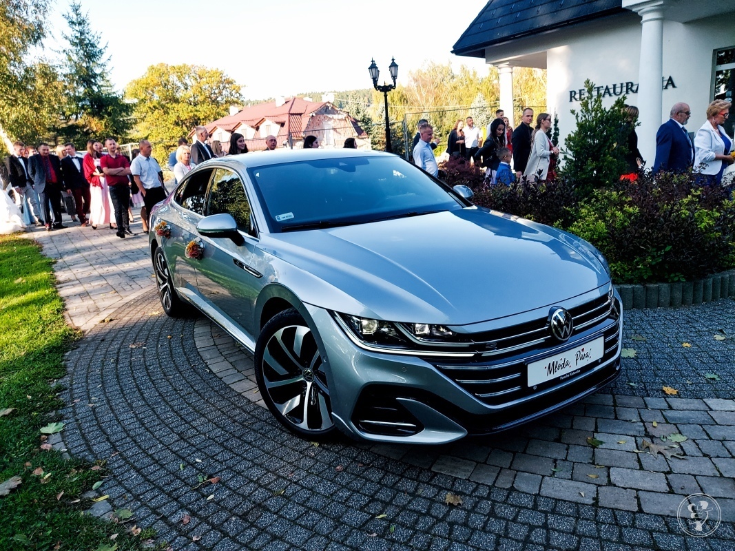 Auto do ślubu nowy Volkswagen Arteon R-line | Auto do ślubu Sidzina, małopolskie - zdjęcie 1