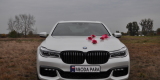 Białe BMW 7 w wersji LONG M PAKIET do ŚLUBU | Auto do ślubu Warszawa, mazowieckie - zdjęcie 2