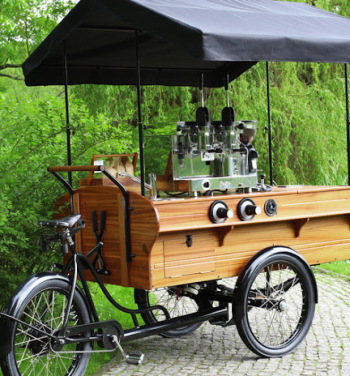 Szmaragd Cafe - mobilny bar kawowy,, Barista na wesele Maszewo