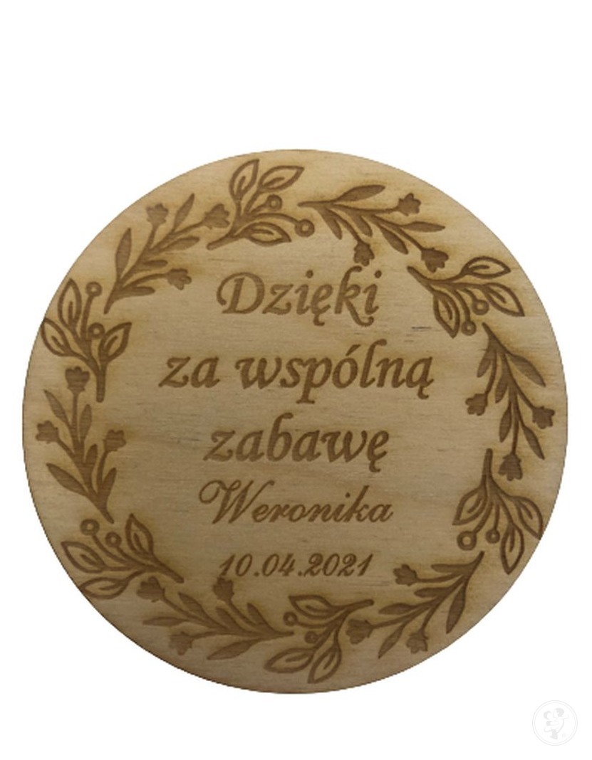 Podziękowanie - magnes - zdjęcie 1