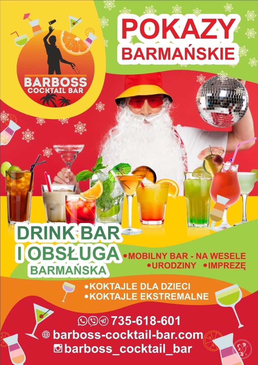 BARBOSS COCKTAIL BAR | Barman na wesele Wrocław, dolnośląskie - zdjęcie 1
