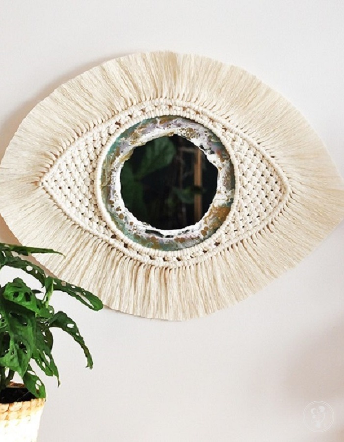Boho lustro boho oko Nawo Design - zdjęcie 1