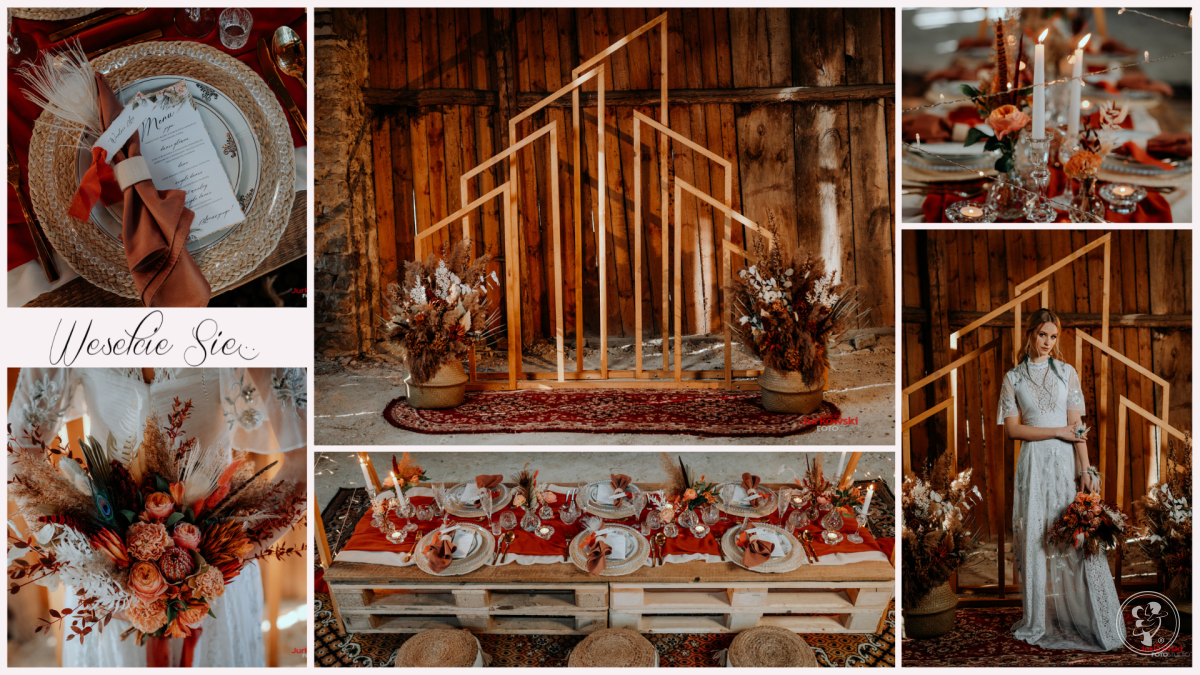 Niebanalne dekoracje ślubne tworzone z miłości do radości! | Dekoracje ślubne Tomaszów Lubelski, lubelskie - zdjęcie 1