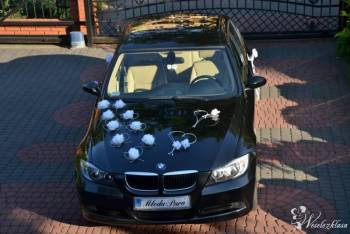 *Czarne* BMW M-Pakiet, Samochód, auto do ślubu, limuzyna Warszawa