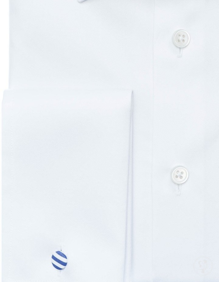 Koszula formalna na spinki Premium Twill - zdjęcie 1