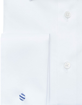 Koszula formalna na spinki Premium Twill - zdjęcie 1