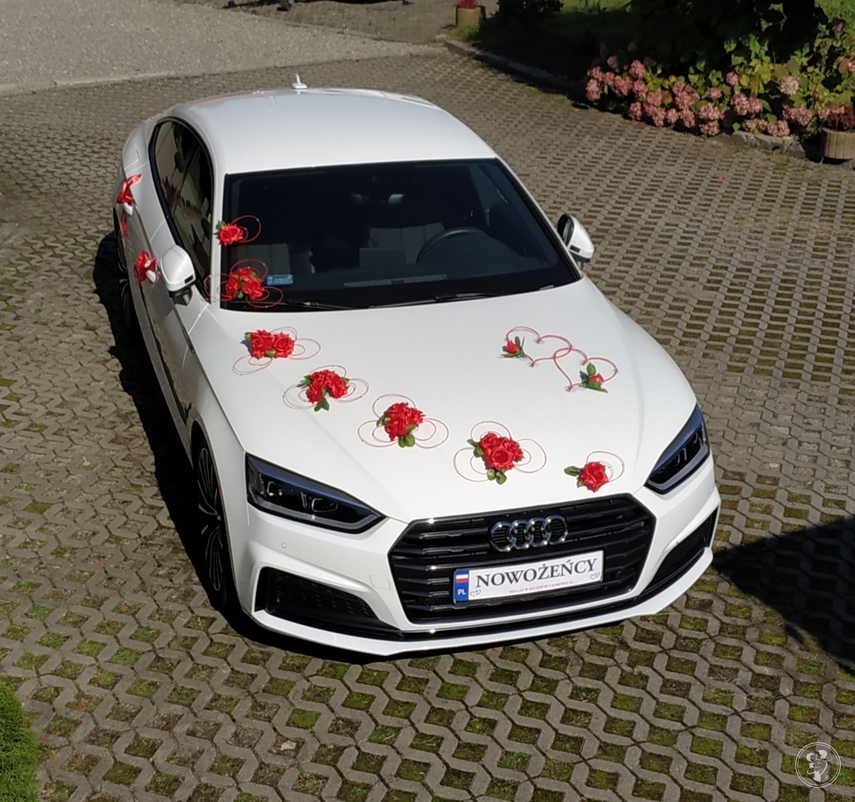 Samochód do ślubu. Wynajem na wesele. Audi A5 S-Line., Kraków - zdjęcie 1