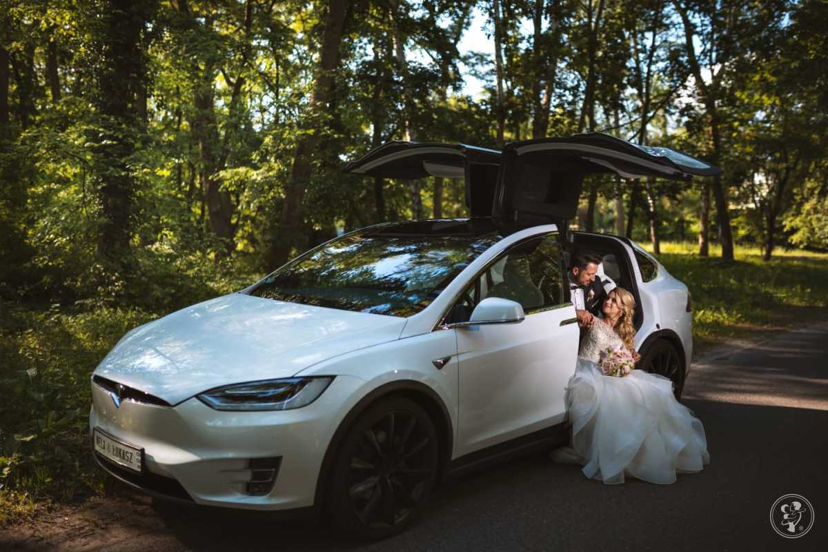 Biała Tesla model S i X | Auto do ślubu Szczecin, zachodniopomorskie - zdjęcie 1