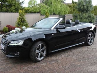 Audi A5 Cabrio Kabriolet do ślubu, na sesję zdjęciową,  Gdynia