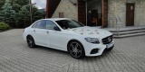Do ślubu piękny biały Mercedes E AMG | Auto do ślubu Nowy Sącz, małopolskie - zdjęcie 2