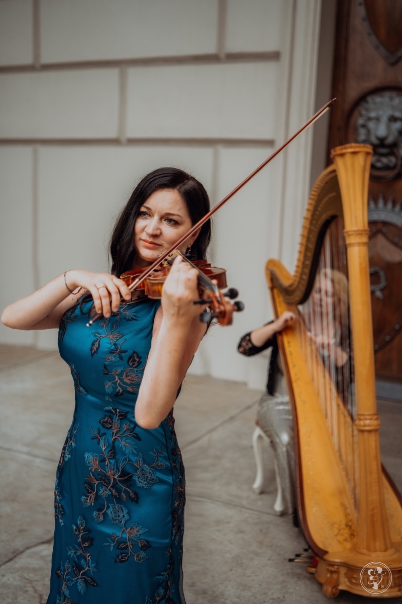 Salvienn harfa skrzypce | Oprawa muzyczna ślubu Poznań, wielkopolskie - zdjęcie 1