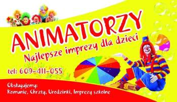 Animatorzy - Imprezy dla dzieci | Animator dla dzieci Kalisz, wielkopolskie