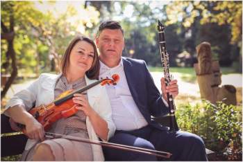 Skrzypce i klarnet - profesjonalna oprawa muzyczna ślubów., Oprawa muzyczna ślubu Kowal