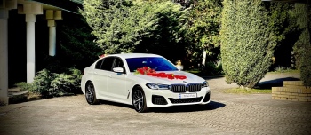 Ślubne BMW Luksusowy samochód na Wesele  + FOTOBUDKA, Samochód, auto do ślubu, limuzyna Knurów