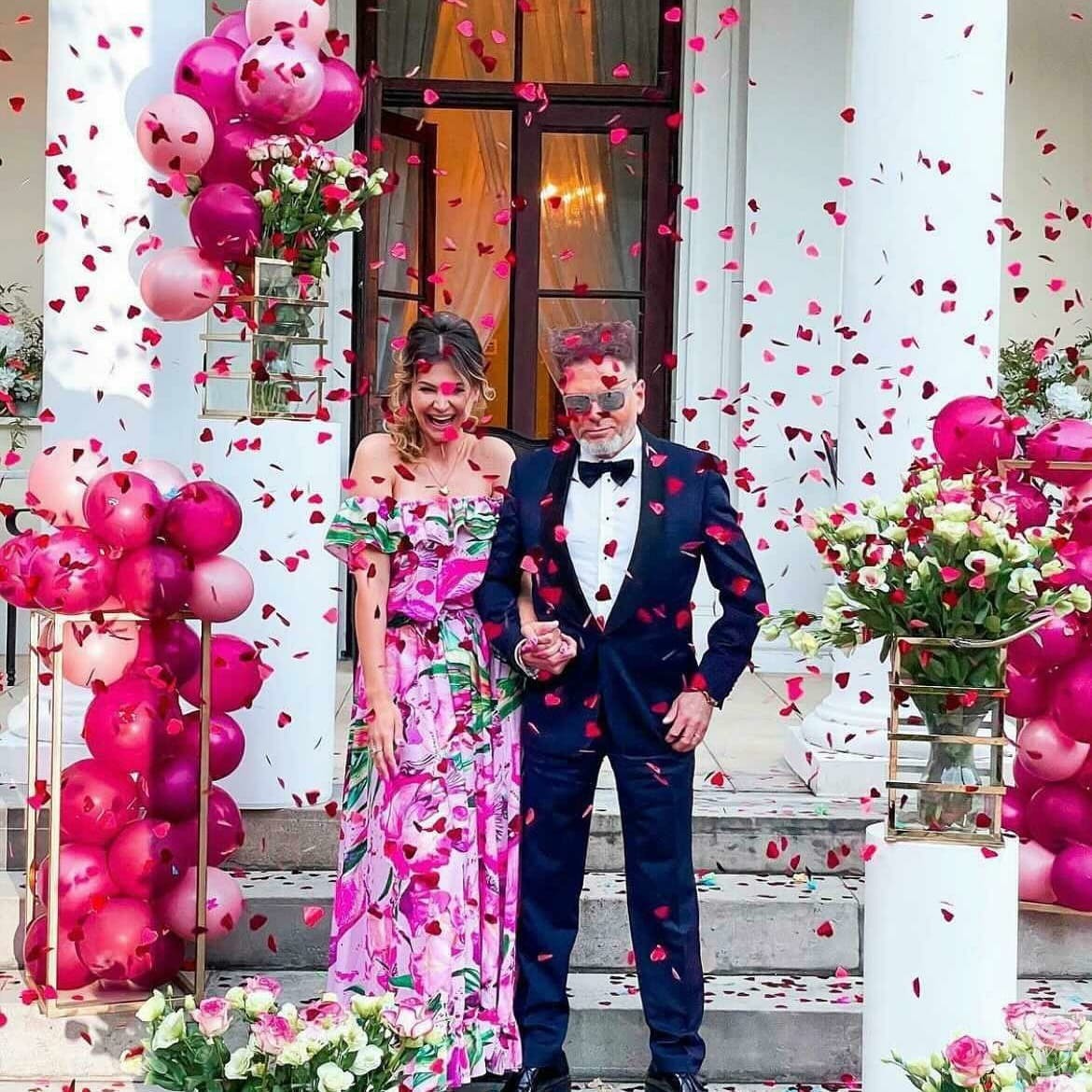 Balonowe tło, dekoracja balonowe na Twoim przyjęciu | Dekoracje ślubne Łódź, łódzkie - zdjęcie 1