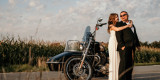 Motocykl Harley Davidson z wózkiem (koszem) bocznym wynajem do ślubu, Wrocław - zdjęcie 4