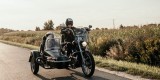 Motocykl Harley Davidson z wózkiem (koszem) bocznym wynajem do ślubu, Wrocław - zdjęcie 5