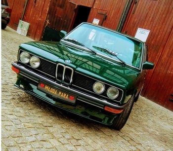 Zabytkowe BMW serii 5 E12 z 1980r., Samochód, auto do ślubu, limuzyna Rybnik