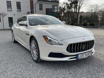 Limuzyna Maserati Quattroporte GTS do ślubu, Samochód, auto do ślubu, limuzyna Annopol