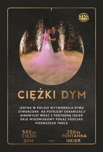 CIĘŻKI DYM / FOTOLUSTRO / NAPIS LOVE / OŚWIETLENIE / MEGA CENY!, Ciężki dym Kraków