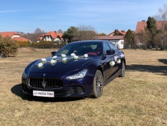 Auto / Samochód do ślubu Luksusowe Maserati - wybór dekoracji ślubnych,  Częstochowa