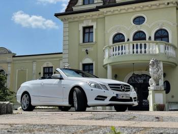 Mercedes Cabrio do ślubu, Samochód, auto do ślubu, limuzyna Niemcza