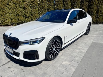 Auto do ślubu Białe BMW 7 Long VIP Limuzyna do ślubu BMW 7 | Auto do ślubu Gdańsk, pomorskie