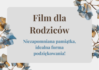 Film dla Rodziców w ramach prezentu. Teledysk z wesela i ślubu. | Kamerzysta na wesele Poznań, wielkopolskie