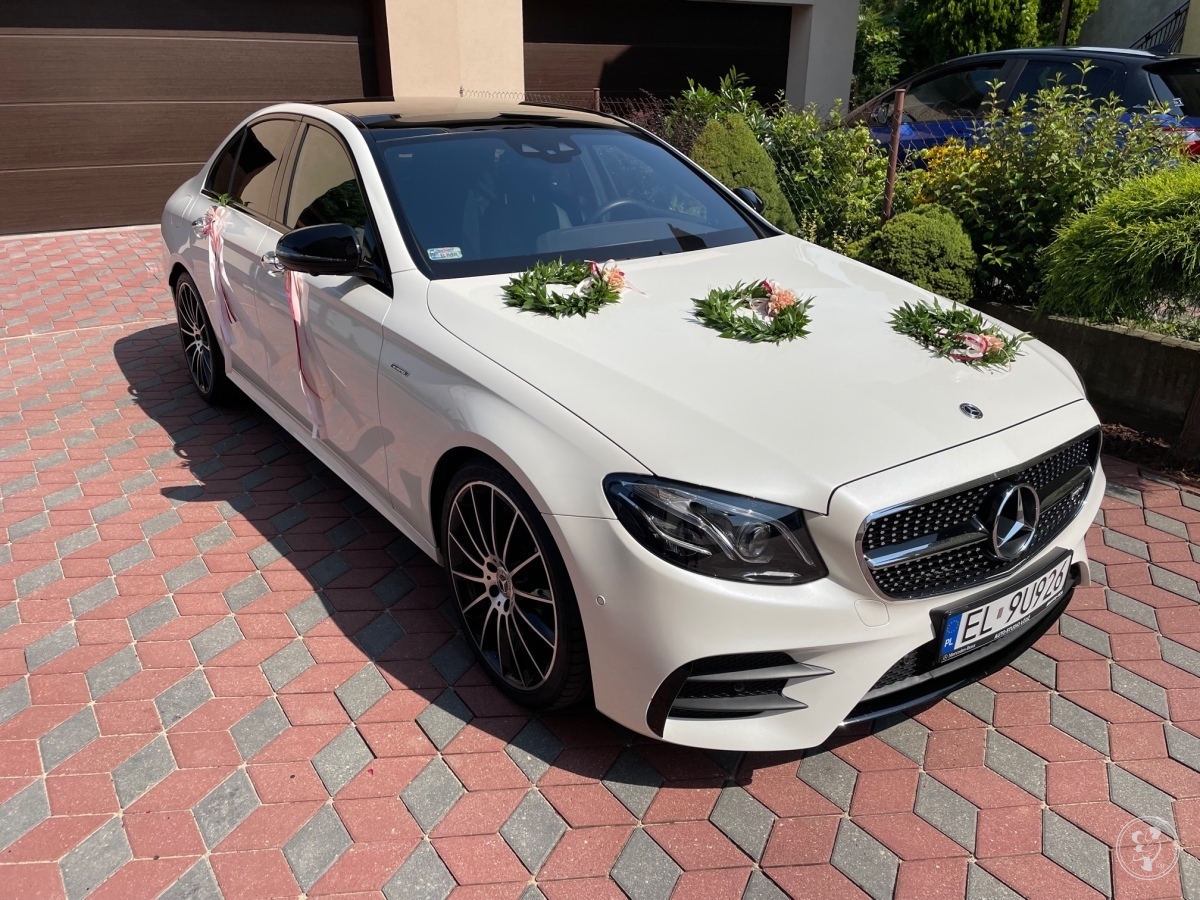 Auto do Ślubu Mercedes E-klasa AMG | Auto do ślubu Brzeziny, łódzkie - zdjęcie 1