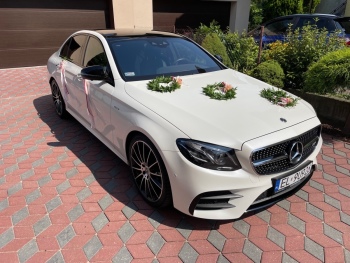 Auto do Ślubu Mercedes E-klasa AMG | Auto do ślubu Brzeziny, łódzkie