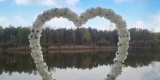 Ścianka kwiatowa serce 260cm łuk ślubny za młodą parą Glamour Boho, Rybnik - zdjęcie 4