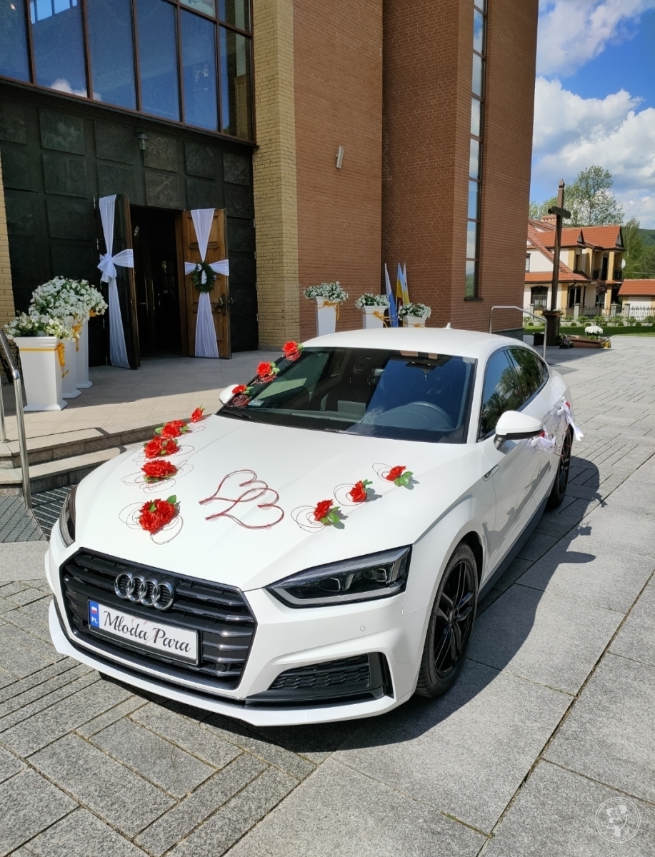 Samochód do ślubu. Wynajem na wesele. Audi A5 S-Line. Krk max 350 zł, Kraków - zdjęcie 1