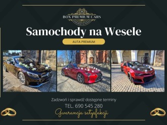 SPORTOWE SAMOCHODY DO ŚLUBU, Camaro ZL1, Lexus LC500,Mercedes S500,...,  Ząbkowice Śląskie